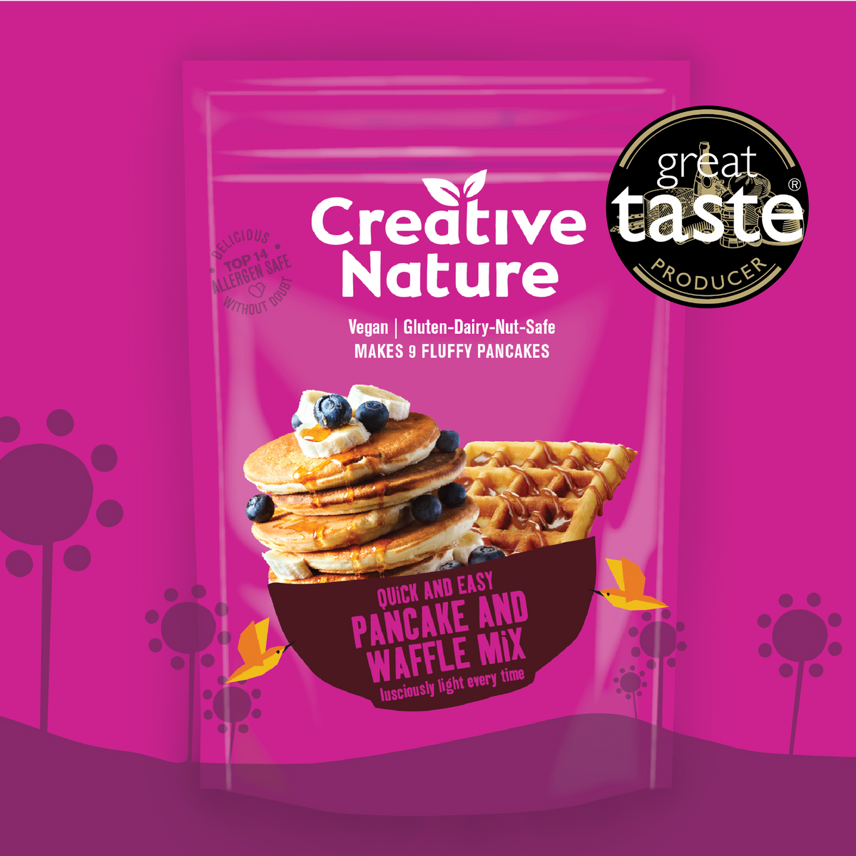 Quick and Easy Pancake and Waffle Baking Mix