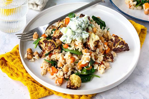 Indian-Style Veggie Pilaf