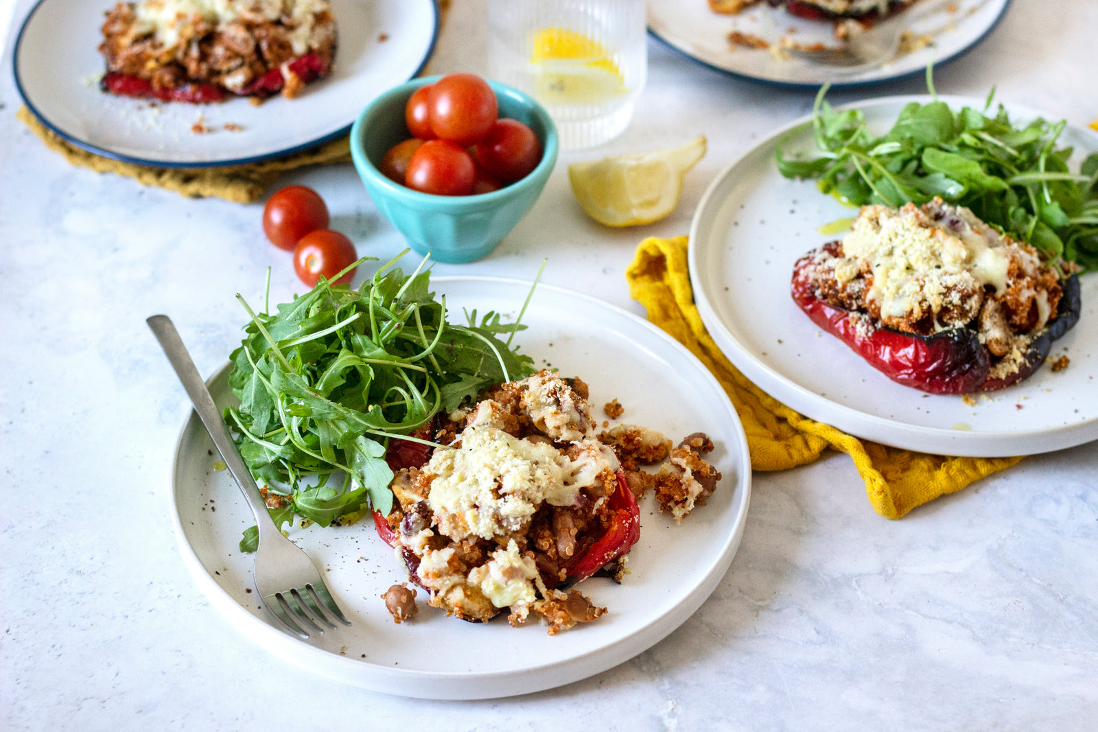 Mediterranean Stuffed Peppers