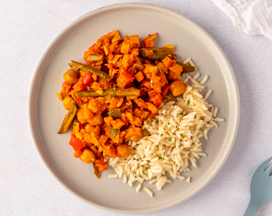 Curry top kids orange