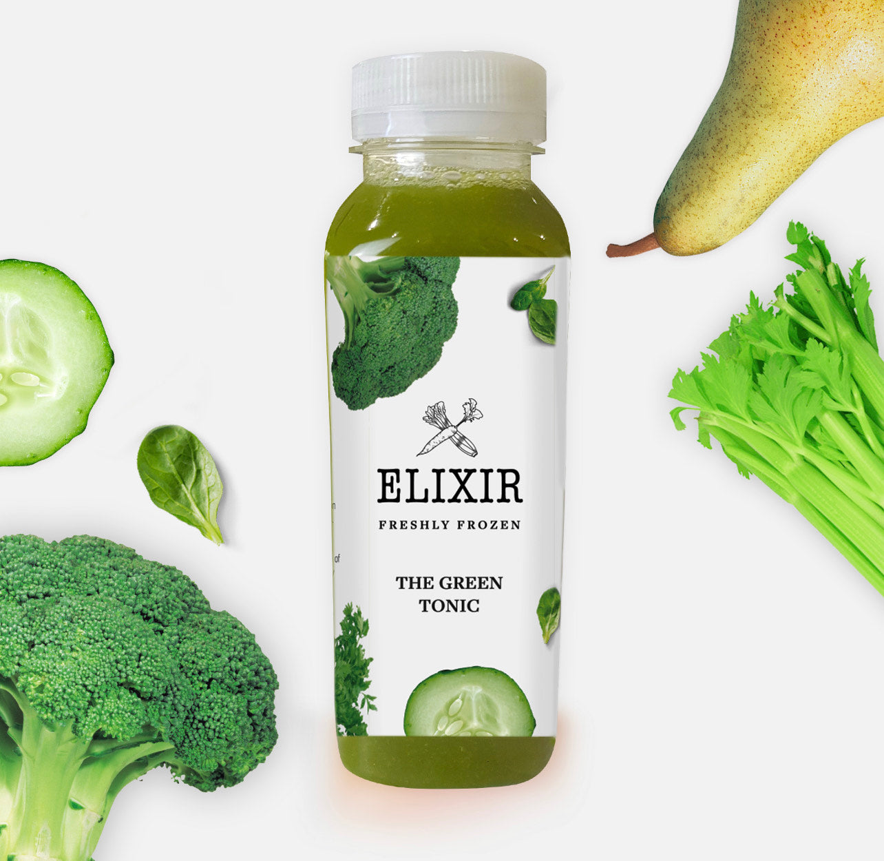 Elixir Green Juice Tonic - The Family Food Co.